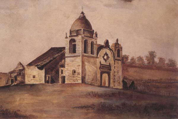 Percy Gray The Carmel Mission (mk42) China oil painting art
